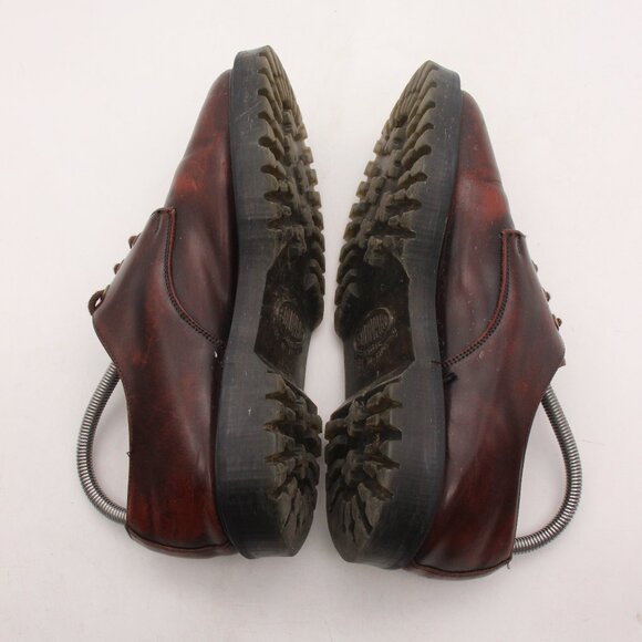 Solovair X Toast Gibson Burgundy Leather Men\'s Size UK 6 Lace Up Shoes main image 7